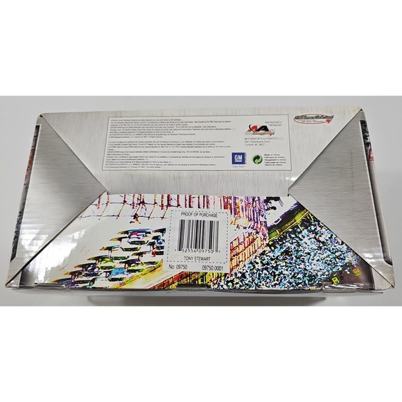 Burger King 2009 Tony Stewart #14 NASCAR Rev-N-Go Race Car New In Box. - Picture 4 of 10